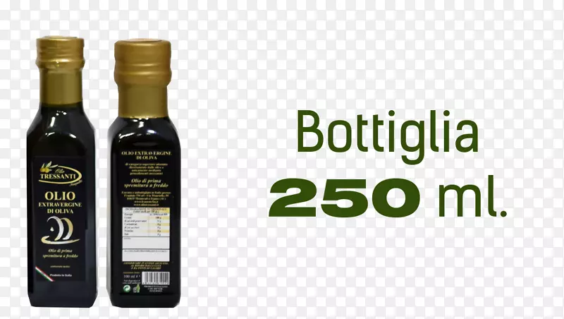 橄榄油Montecalvo Irpino液化酒Oleificio玻璃瓶-橄榄油