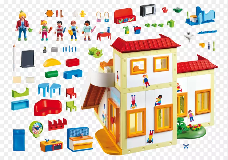 Playmobil玩具，asilo Nido娃娃，Puppenküche-玩具