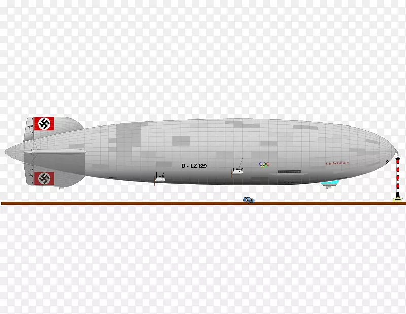 欣登堡灾难新登堡级飞艇LZ 129 Hindenburg齐柏林飞艇
