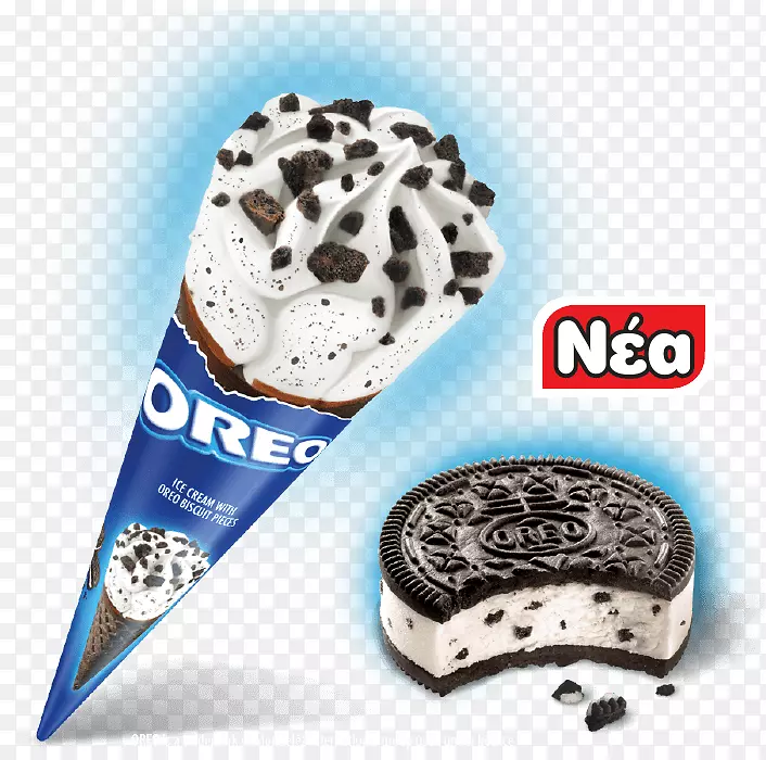 冰淇淋奥利奥饼干冷冻奶油冰淇淋