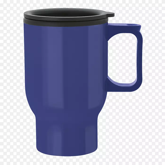 咖啡杯塑料蓝杯