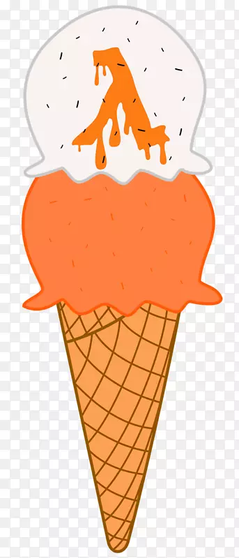 冰淇淋锥线夹艺术-冰淇淋