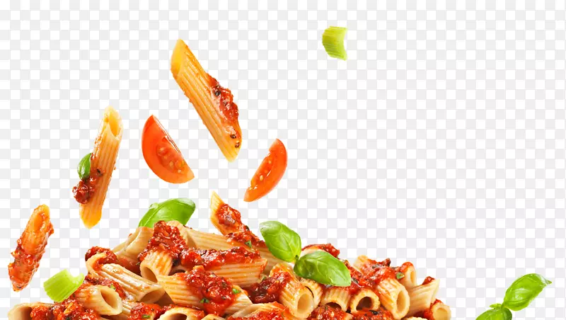意大利面，意大利面食，素食菜，番茄面食