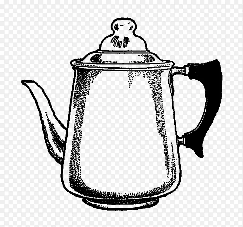 茶杯咖啡机壶浓咖啡杯