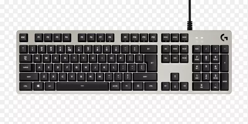 电脑键盘罗技g 413机械式背光游戏键盘电脑鼠标-电脑鼠标