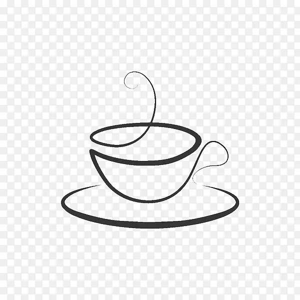 咖啡杯茶杯贴纸-咖啡