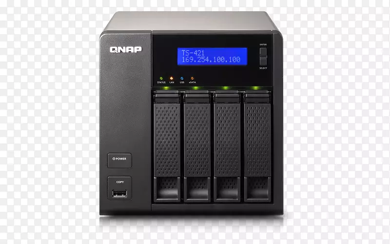 网络存储系统QNAP系统公司串行ata硬盘驱动器计算机服务器