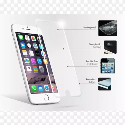 iphone 6加上苹果iphone 7和iphone 4屏幕保护器-苹果