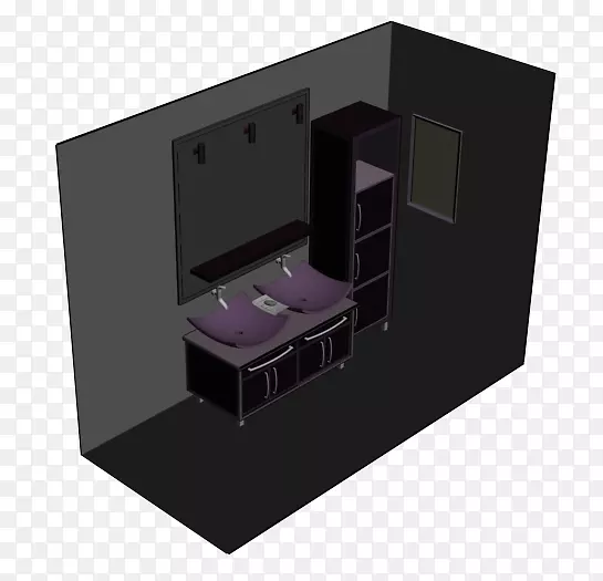 计算机辅助设计浴室.dwg三维空间设计