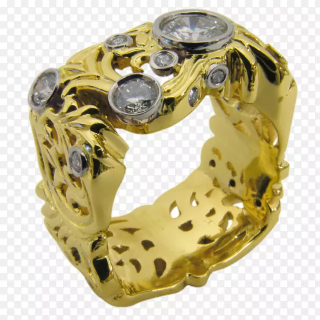 结婚戒指金饰钻石结婚戒指