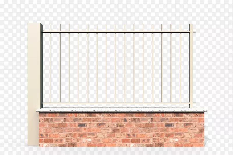 铁栅栏石墙砖锻铁篱笆