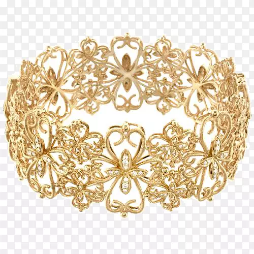 珠宝印度妇女手镯金首饰