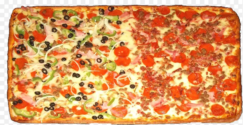 西西里比萨中心Calzone披萨派对-比萨饼