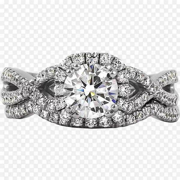 结婚戒指珠宝银身首饰白金结婚戒指