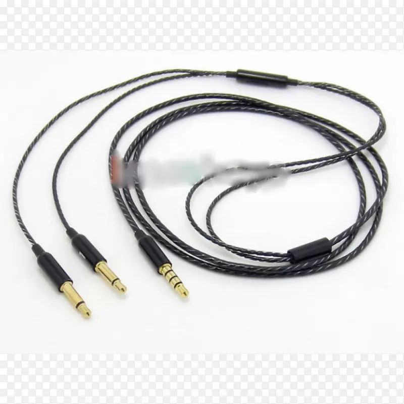 同轴电缆电视电缆耳机千斤顶
