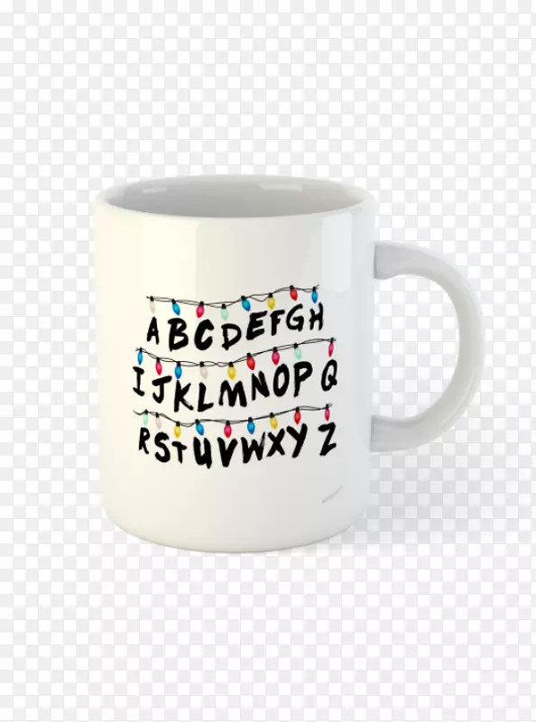 咖啡杯Netflix字母表字体杯