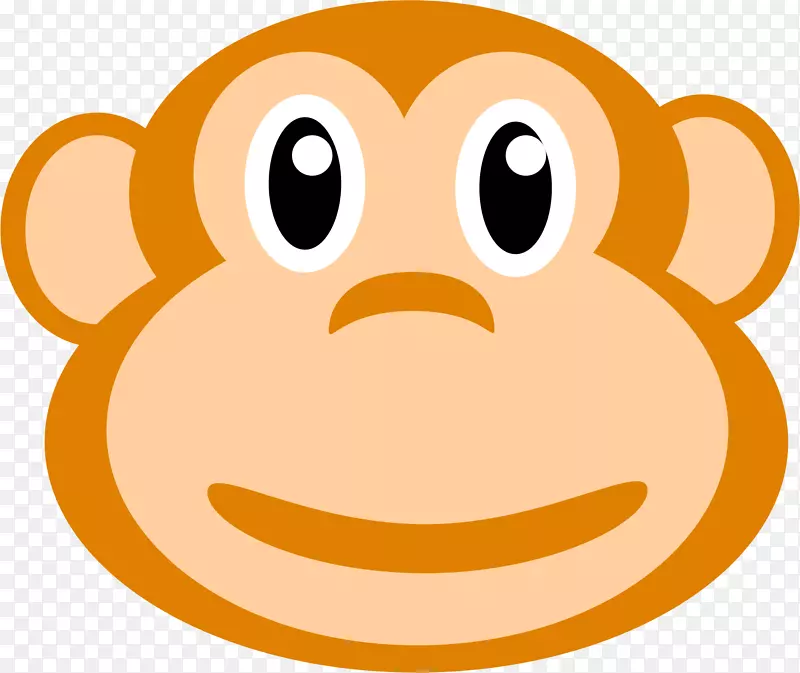 猴子好奇乔治动物剪贴画-猴子