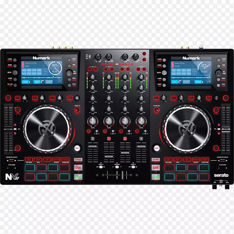 Numark NV II DJ控制器光盘骑师Numark IndustryTraktor