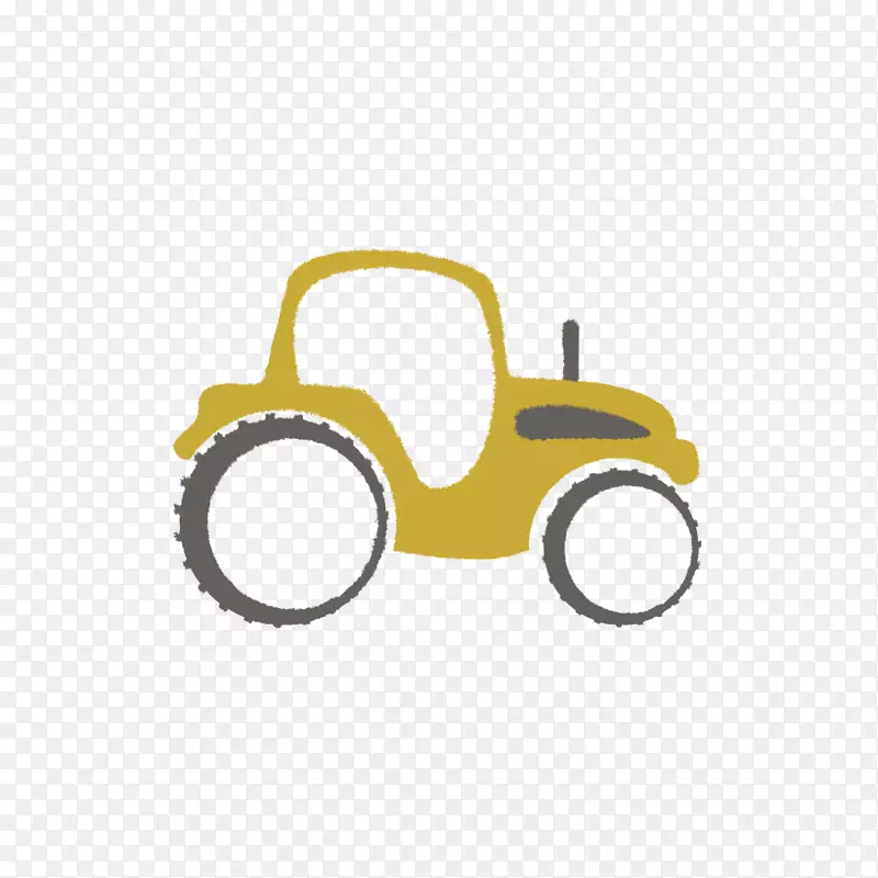 拖拉机农庄标志-拖拉机