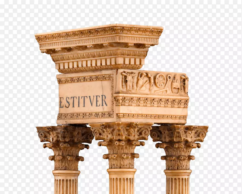 维斯帕寺和提图斯罗马寺古罗马建筑柱古罗马柱
