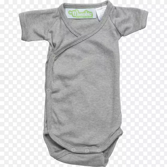 袖子婴儿及幼儿单件t恤有机棉体装t恤