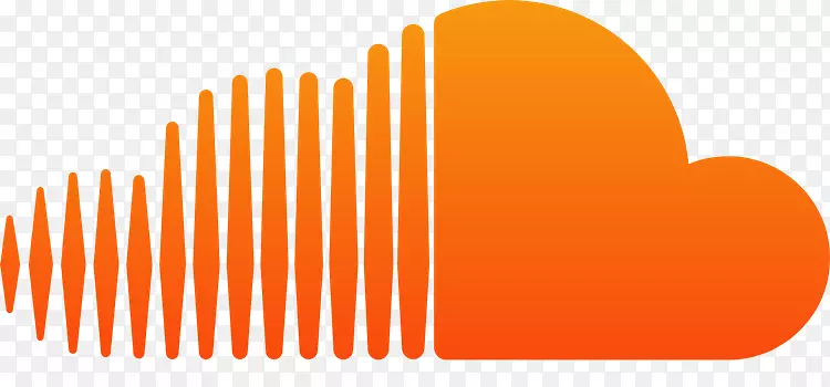 SoundCloud徽标播客缝纫机无线电-声波云