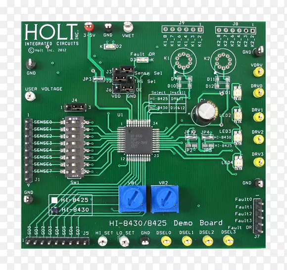 微控制器电视调谐器卡和适配器电子元件电子工程主板集成电路板