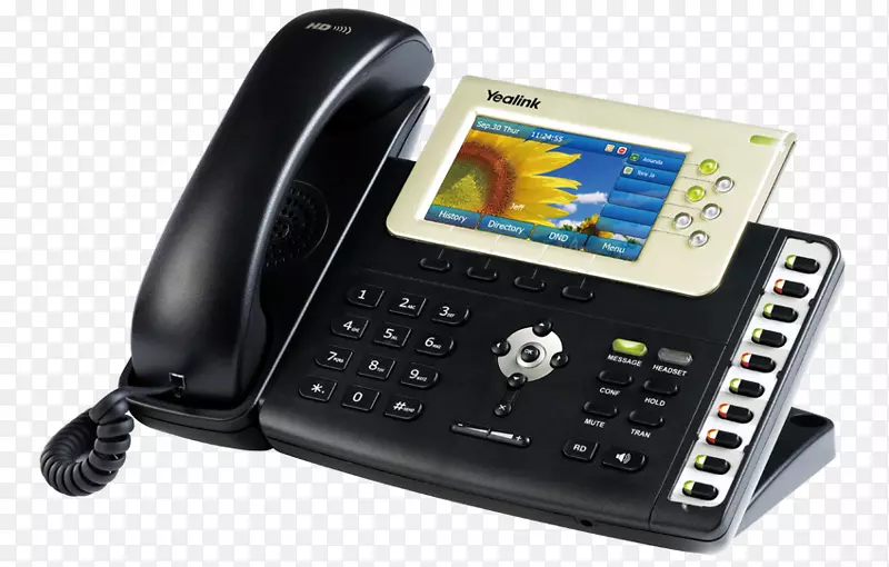 yalink sip-t38g voip电话会话启动协议业务电话系统
