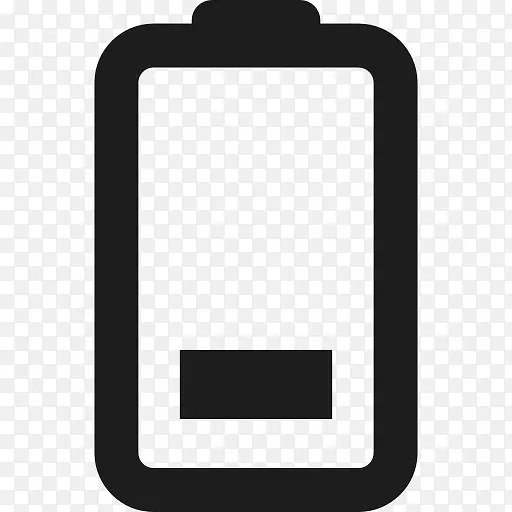 蓄电池充电器电瓶计算机图标低电池