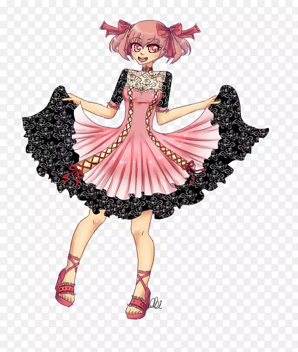 仙女服装设计粉红m仙女