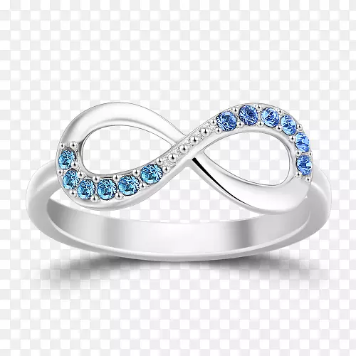 蓝宝石婚戒体珠宝钻石一对戒指
