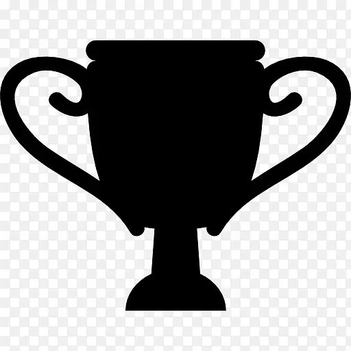 电脑图标足球奖杯运动-足球奖杯
