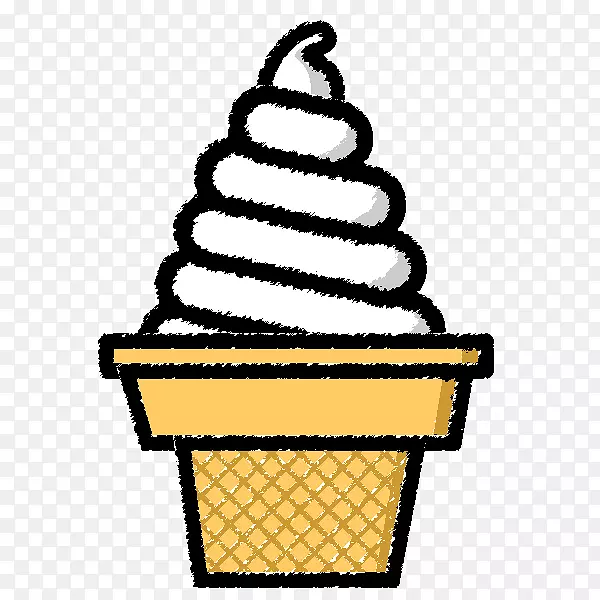 软冰淇淋食品电脑图标咖啡冰淇淋