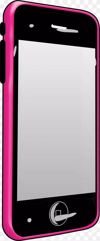 手机配件手持设备蜂窝网络手机粉色