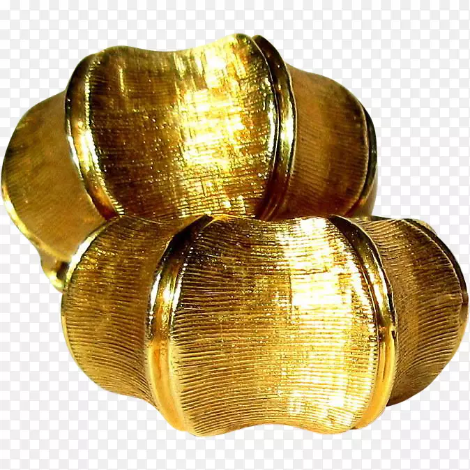耳环金珠宝首饰彩色黄金