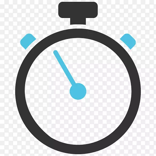 秒表计时器计算机图标-收获时间