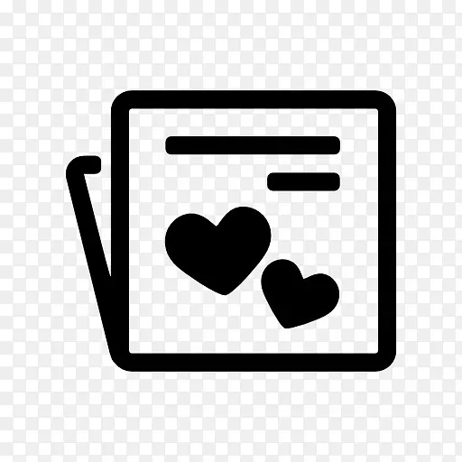 电脑图标浪漫电影爱情符号
