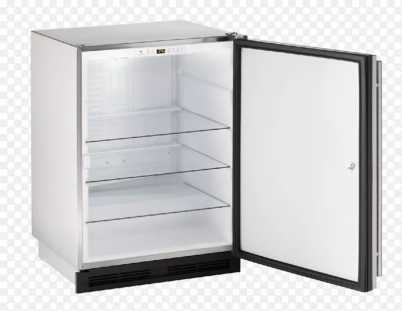冰箱不锈钢门柜-冰箱
