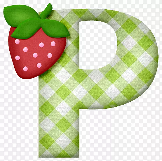 字母表草莓食品-草莓