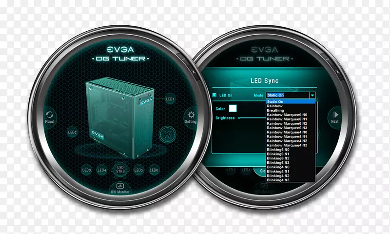 EVGA公司计算机软件计算机硬件计算机系统冷却部件超频调谐开关