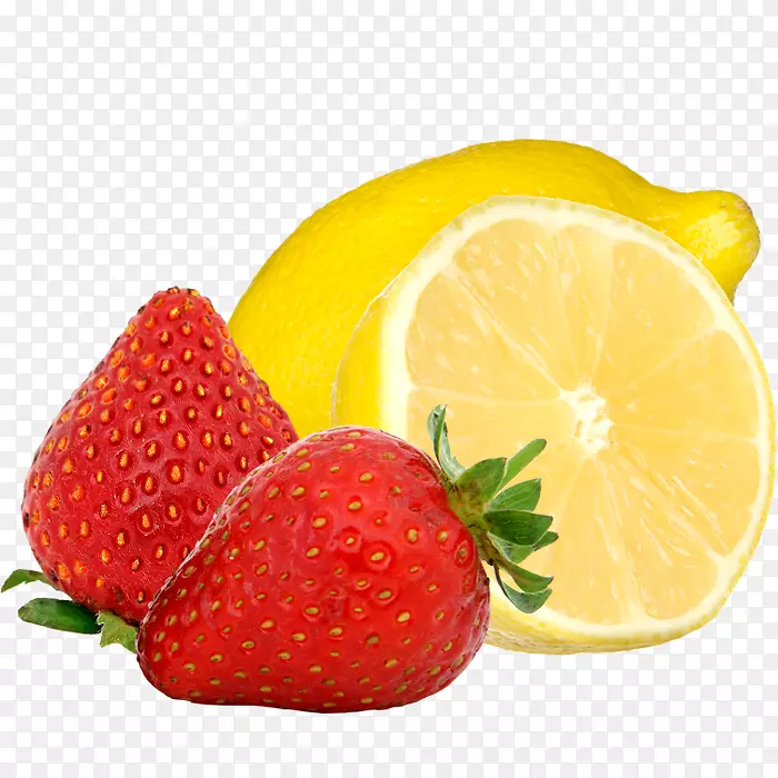 草莓柠檬汁浓缩食品柠檬水果