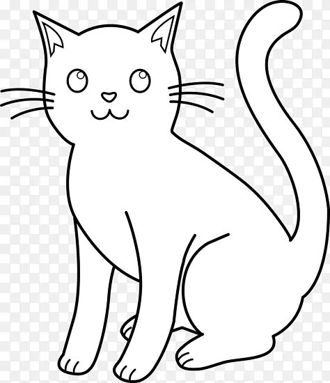 猫夹艺术-猫科动物黑白