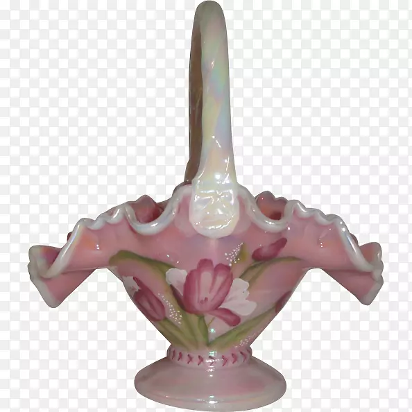花瓶陶瓷玻璃餐具粉红m花瓶