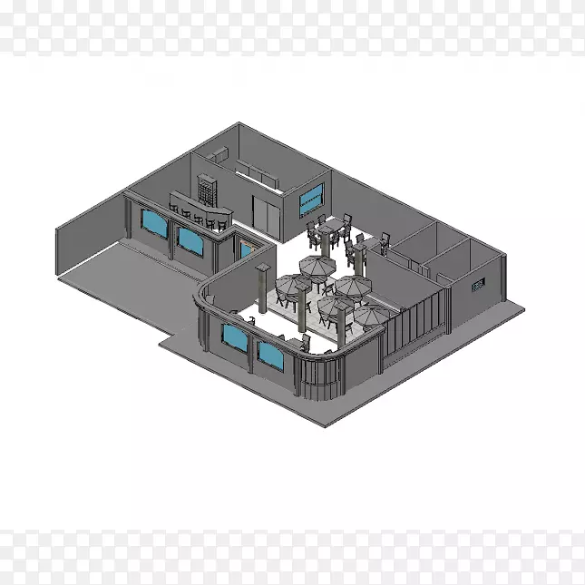 建筑-三维模型住宅