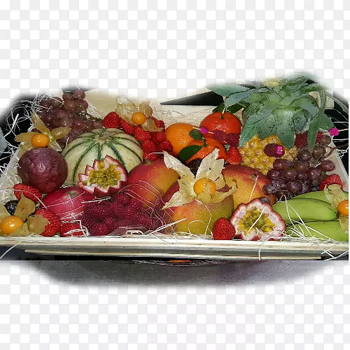 水果素食菜肴食物盘沙拉