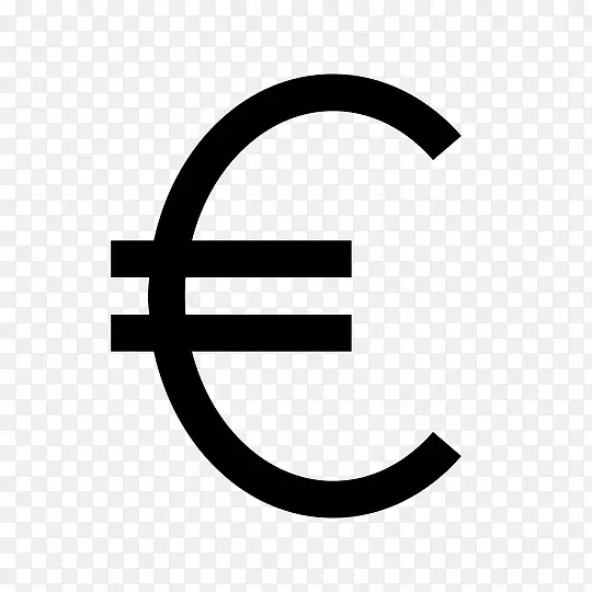 欧元签名电脑图标-欧元