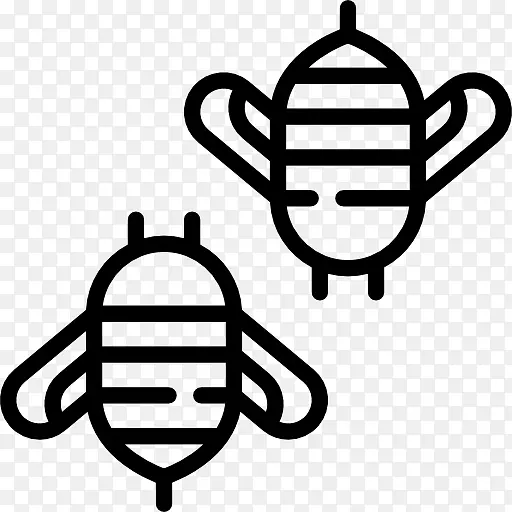 蜜蜂电脑图标-蜜蜂