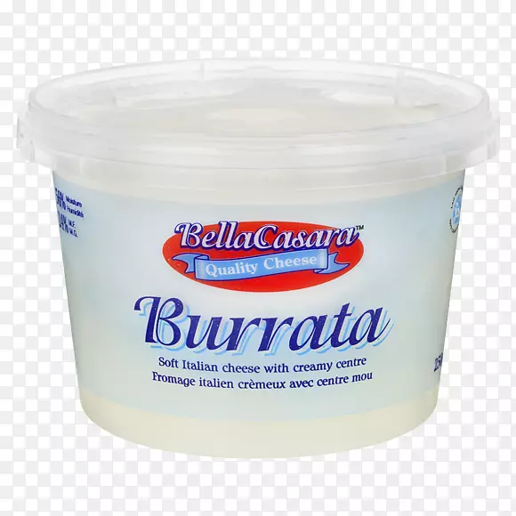 伯拉塔意大利料理奶油Caciocavallo crème fra che-奶酪