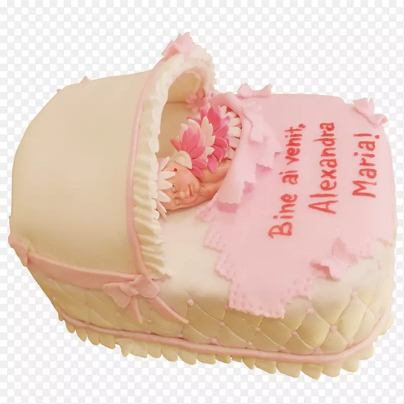 奶油蛋糕装饰蛋糕皇家糖霜粉红m-roz