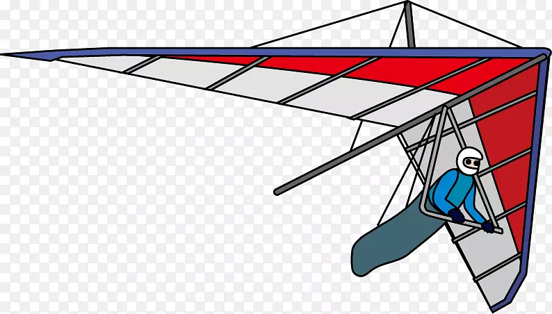 悬挂式滑翔机翼夹艺术-悬挂式滑翔机